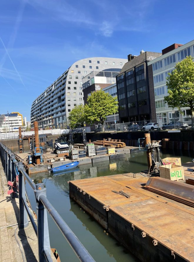 Surfen in hartje Rotterdam