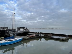 Golfbreker IJburg haven stalen damwand