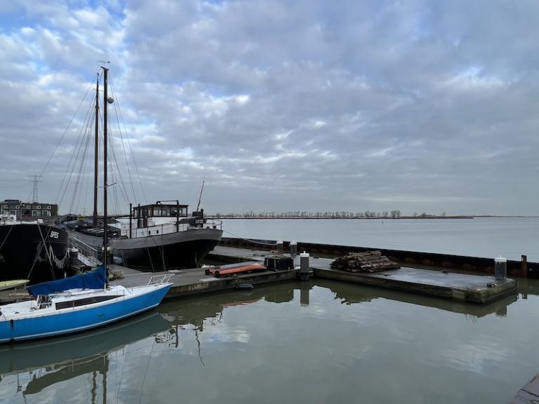 Golfbreker IJburg haven stalen damwand
