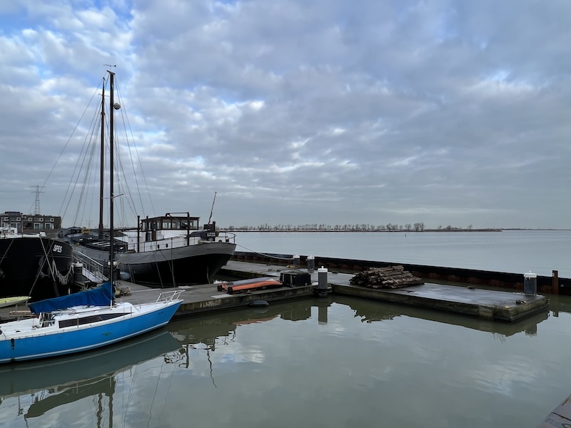 Golfbreker IJburg haven stalen damwand