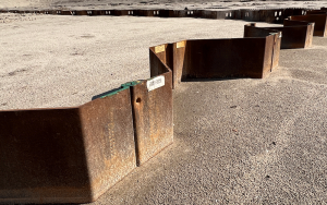 Ijburg Amsterdam bouw bruggen Stalen damwand ZZ-18-700