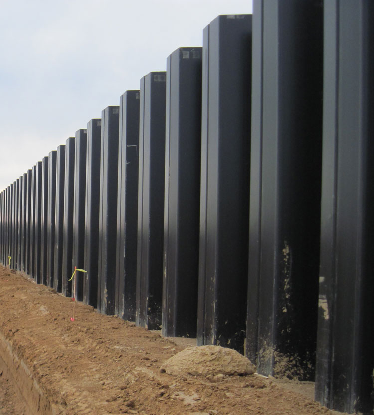 stalen damwand , buispalen en combiwanden